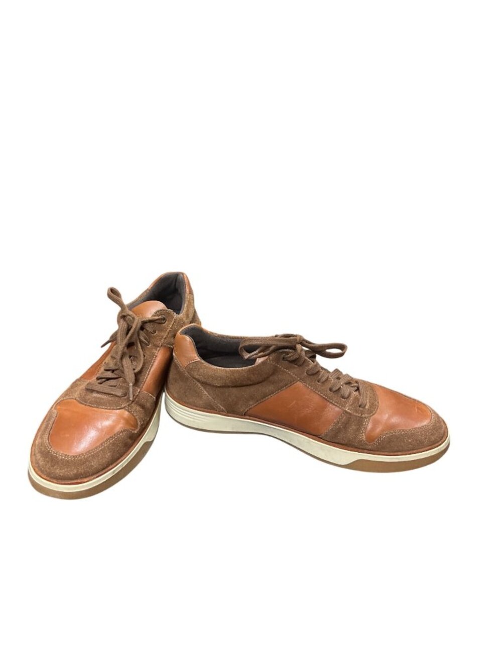 Cole Haan mens brown leather suede casual shoes sneakers sz 11M SKU 10-475